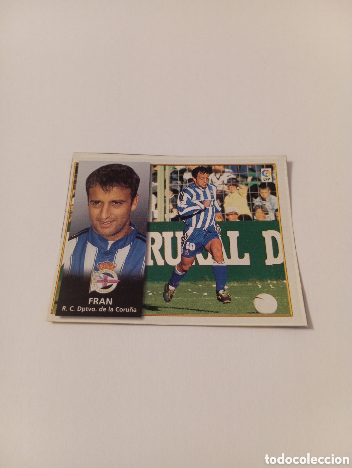 Cromos de F&uacute;tbol: FRAN Deportivo Liga Este 1998 1999 recortado 98 99