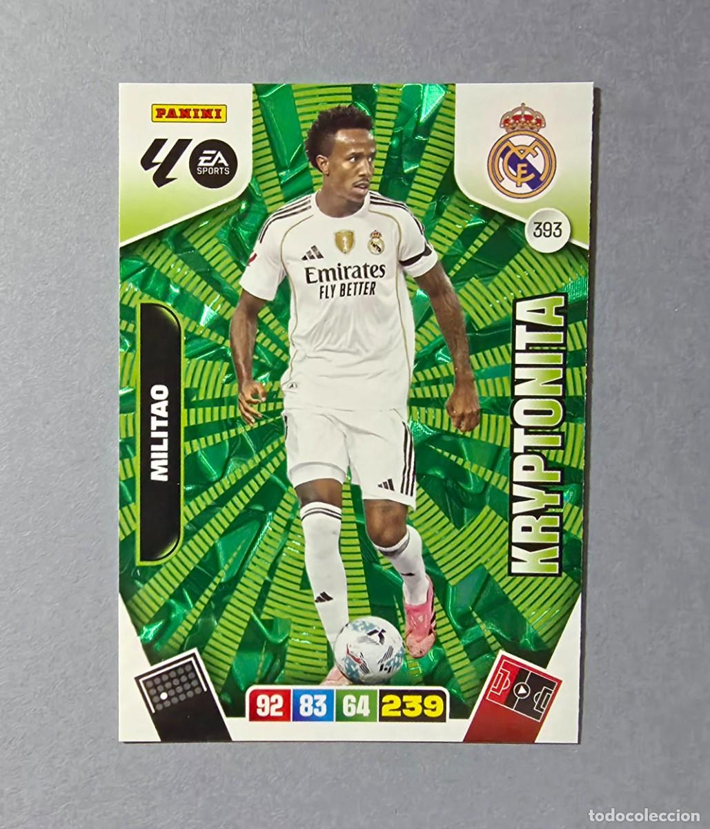 Cromos de F&uacute;tbol: 393 MILITAO (KRYPTONITA) - REAL MADRID - ADRENALYN XL 2025-26 - 25/26 (NUEVO)