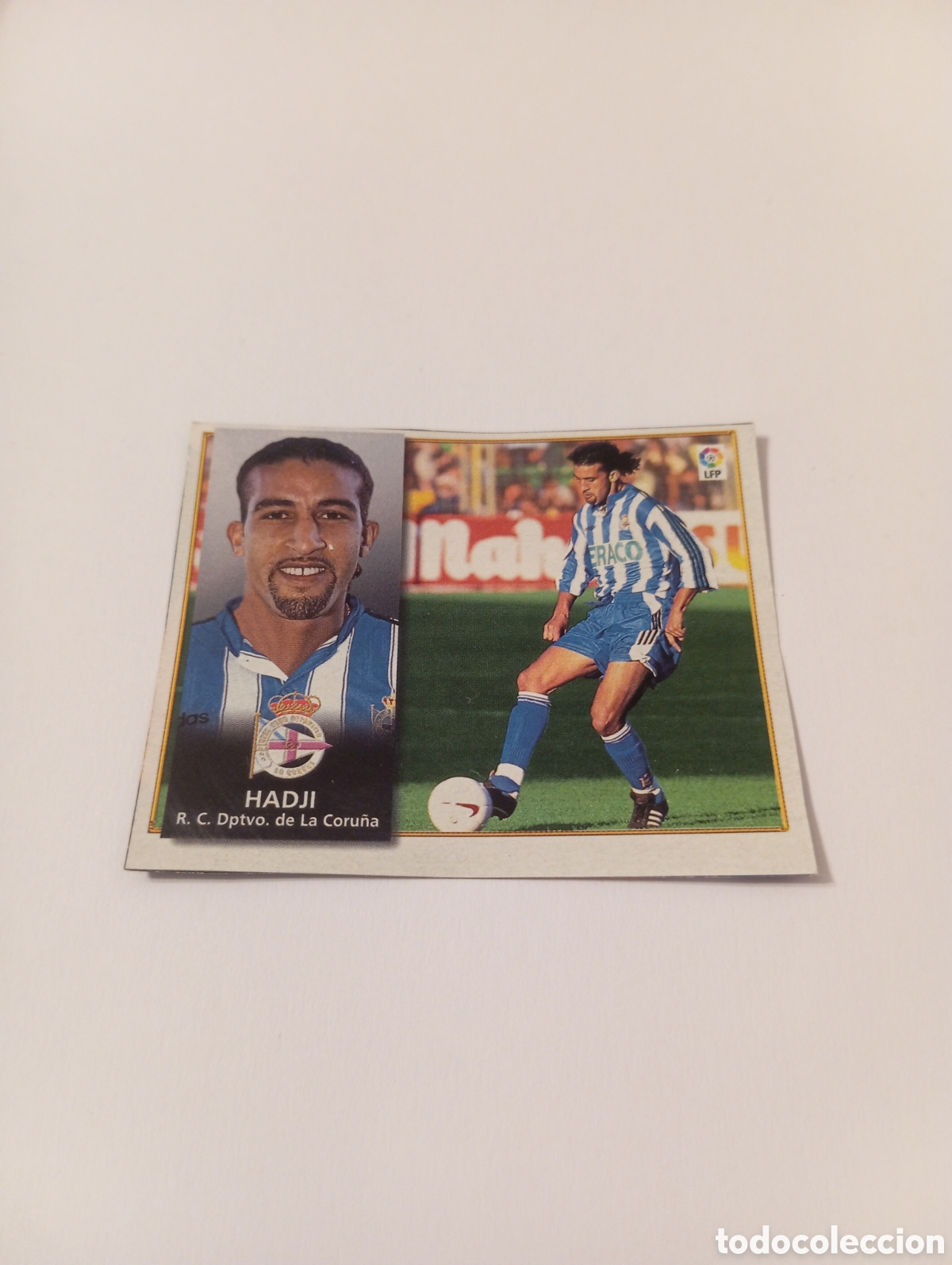 Cromos de F&uacute;tbol: HADJI Deportivo Liga Este 1998 1999 recortado 98 99