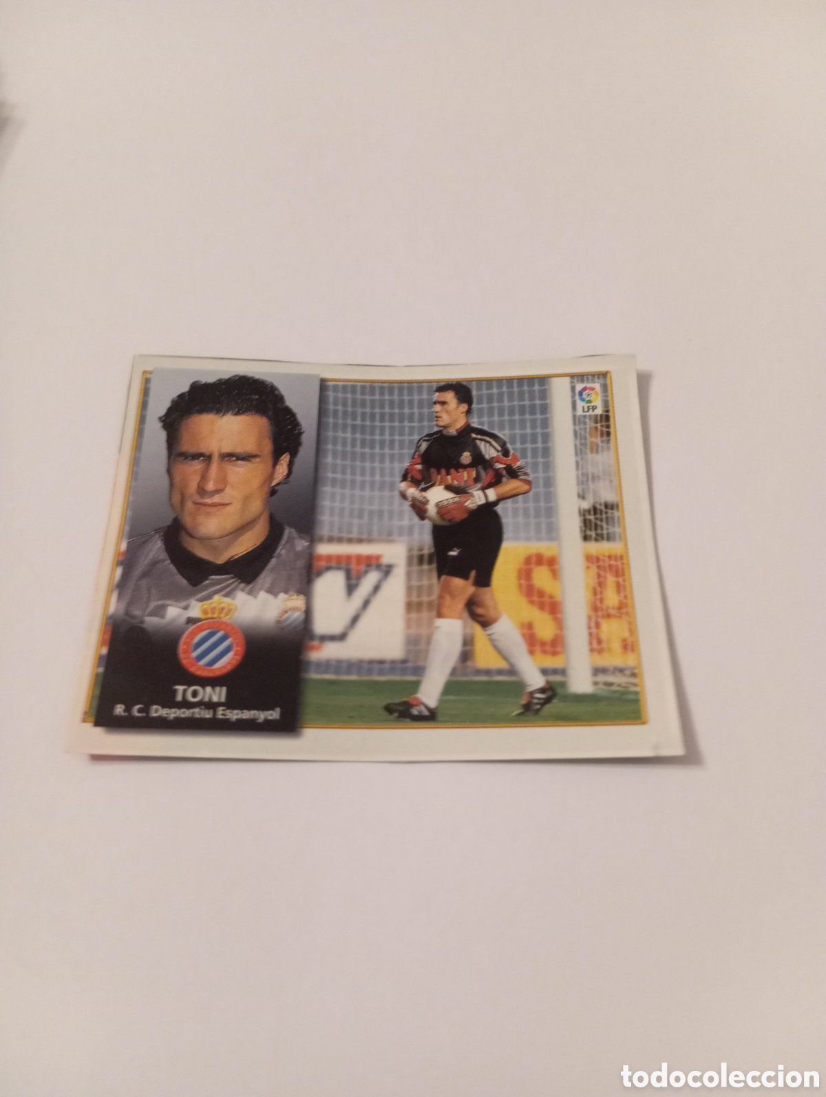 Cromos de F&uacute;tbol: TONI Espanyol Espa&ntilde;ol Liga Este 1998 1999 recortado 98 99