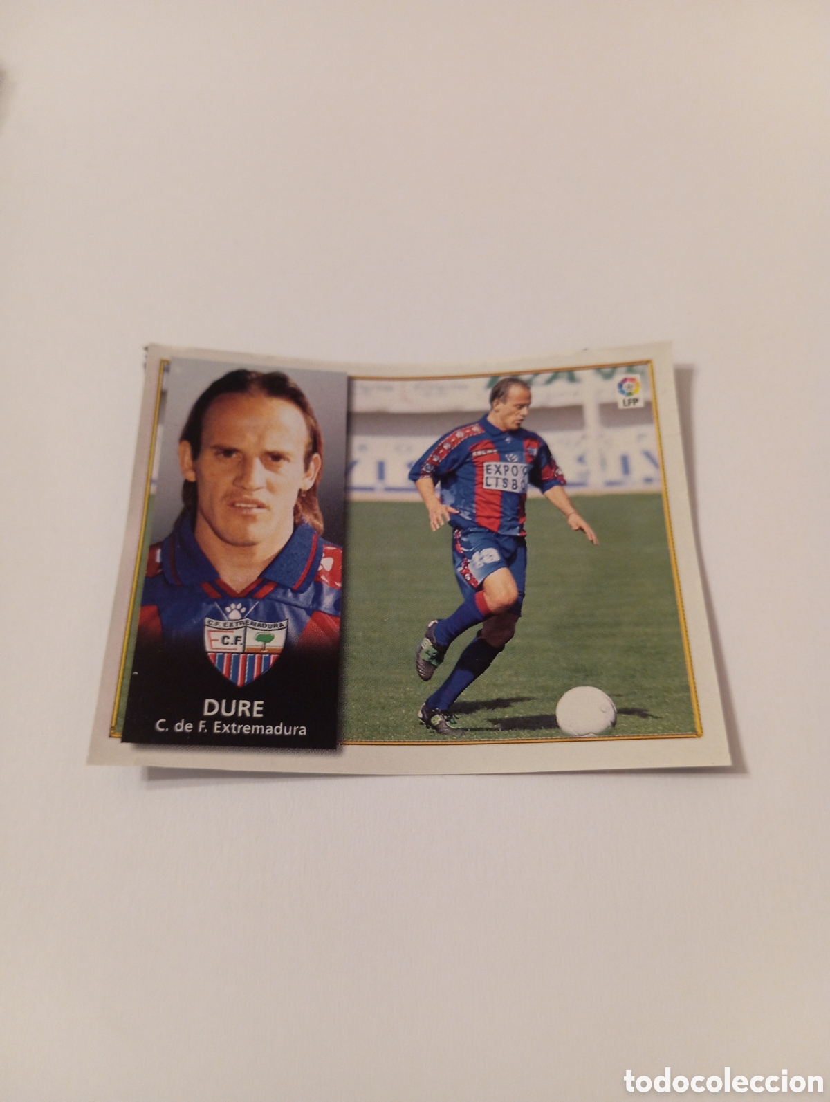 Cromos de F&uacute;tbol: DURE Extremadura Liga Este 1998 1999 recortado 98 99
