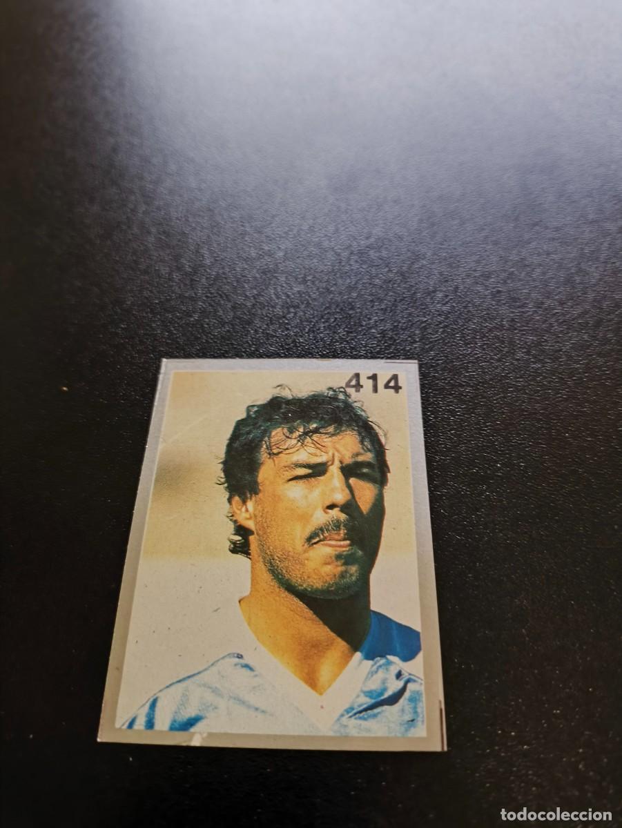 Fu&szlig;ball-Sticker: 414 FELIPE REVELEZ URUGUAY REYAUCA MUNDIAL ITALIA 1990 WORLD CUP NO ESTE PANINI