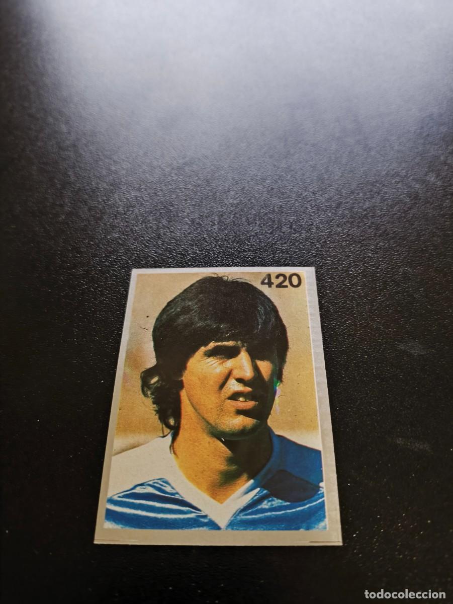 Fu&szlig;ball-Sticker: 420 SANTIAGO OSTOLAZA URUGUAY REYAUCA MUNDIAL ITALIA 1990 WORLD CUP NO ESTE PANINI