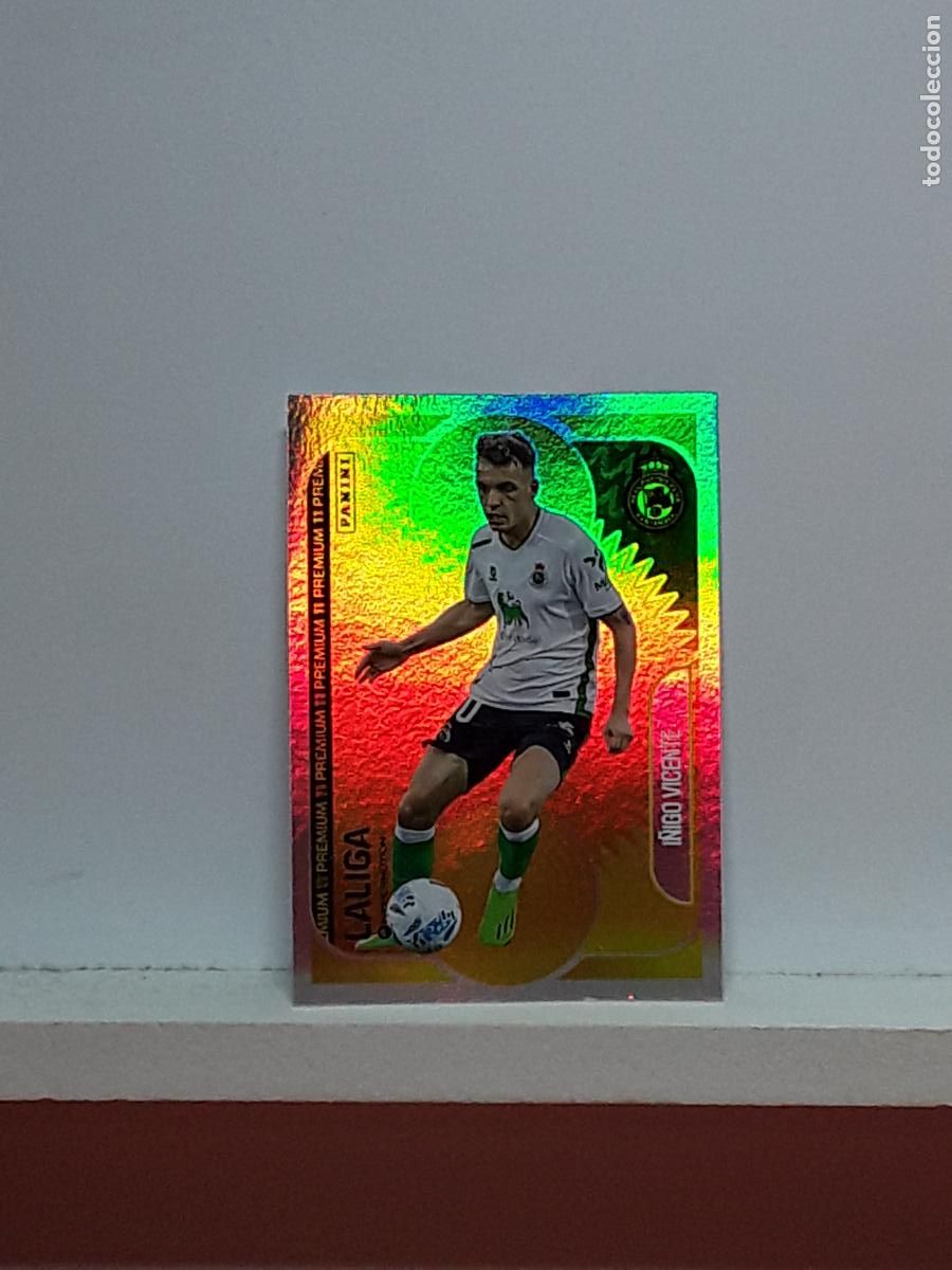 Fu&szlig;ball-Sticker: LALIGA HYPERMOTION 2025 2026 25 26 ALBUM PANINI LIGA N RACING SANTANDER PREMIUM I&Ntilde;IGO VICENTE