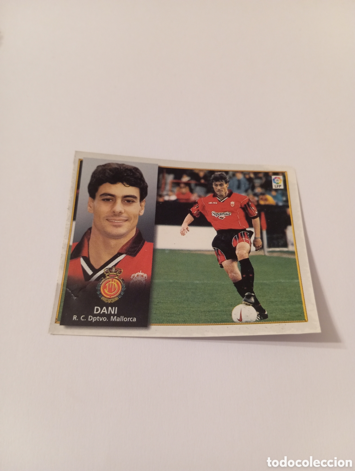 Cromos de F&uacute;tbol: DANI Mallorca Liga Este 1998 1999 recortado 98 99