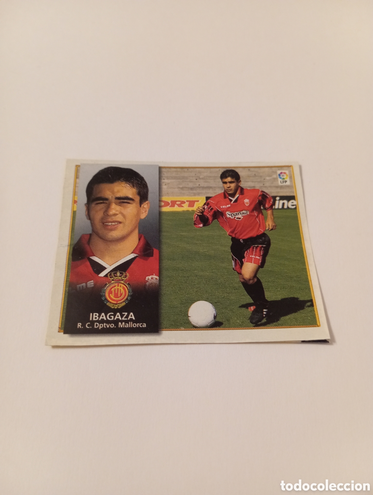 Cromos de F&uacute;tbol: IBAGAZA Mallorca Liga Este 1998 1999 recortado 98 99