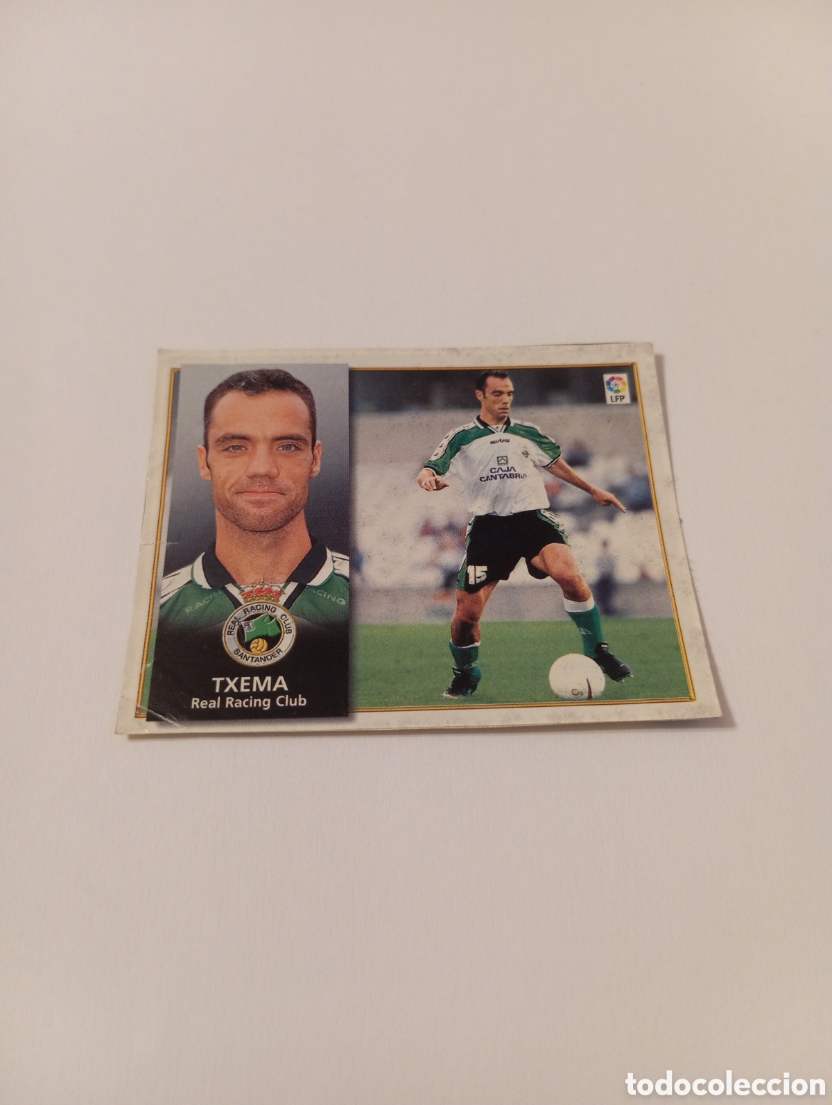 Cromos de F&uacute;tbol: TXEMA Racing Liga Este 1998 1999 recortado 98 99