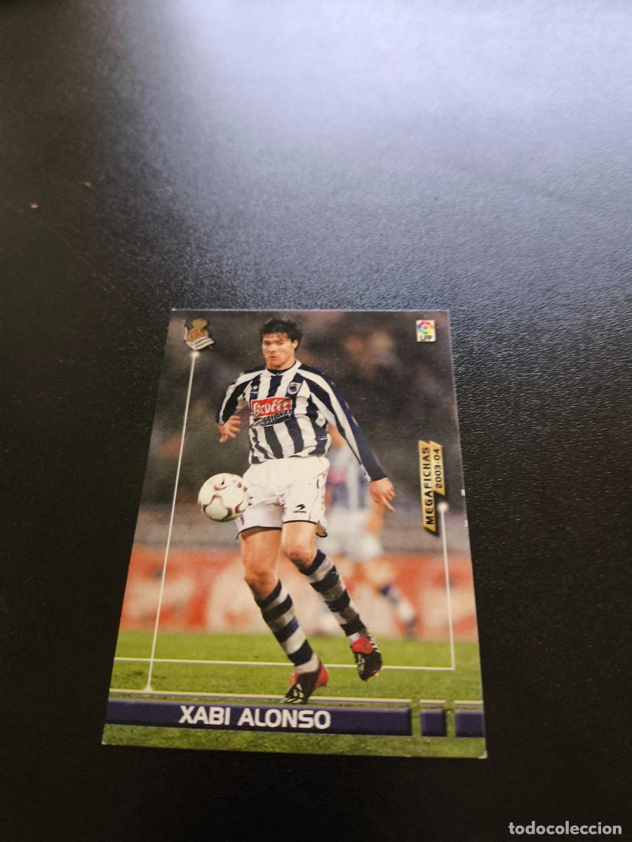 Cromos de F&uacute;tbol: MEGAFICHAS 2003 2004 03 04 PANINI XABI ALONSO 279 REAL SOCIEDAD LIVERPOOL LIGA MEGACRACKS