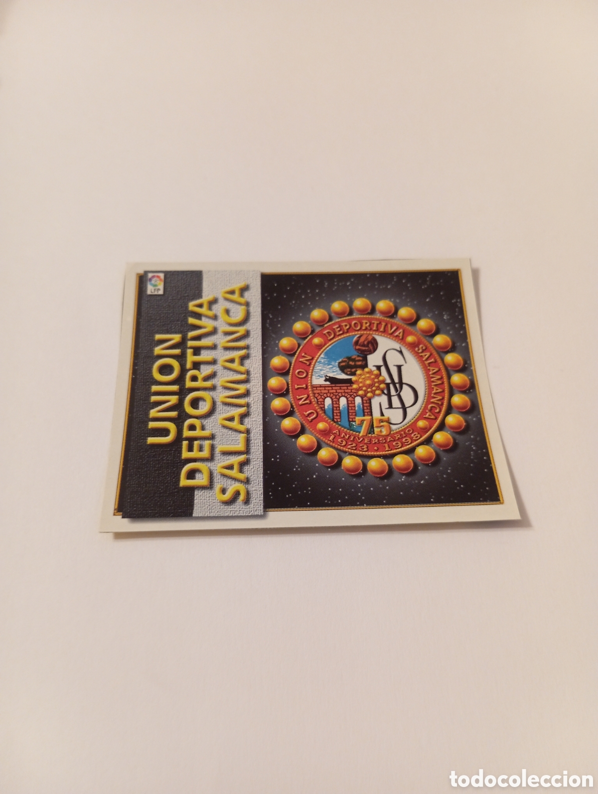 Cromos de F&uacute;tbol: ESCUDO Salamanca Liga Este 1998 1999 recortado 98 99