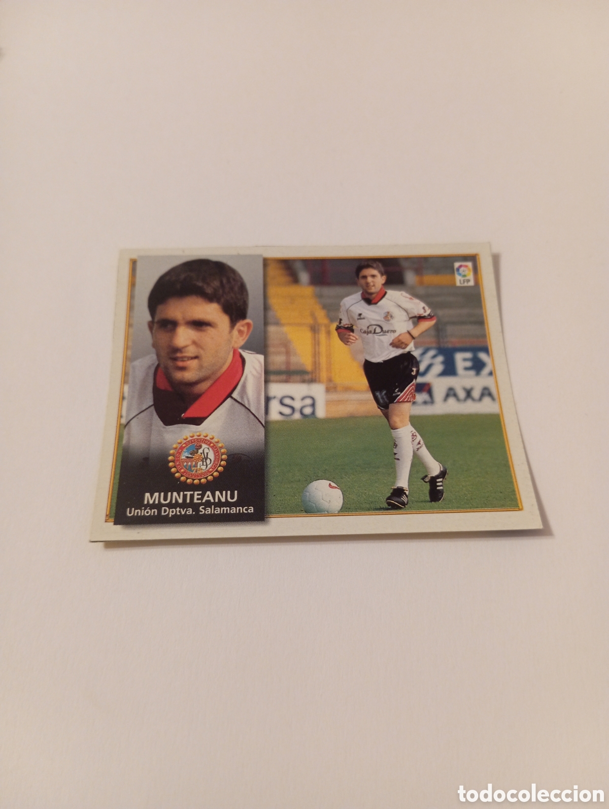 Cromos de F&uacute;tbol: MUNTEANU Salamanca Liga Este 1998 1999 recortado 98 99