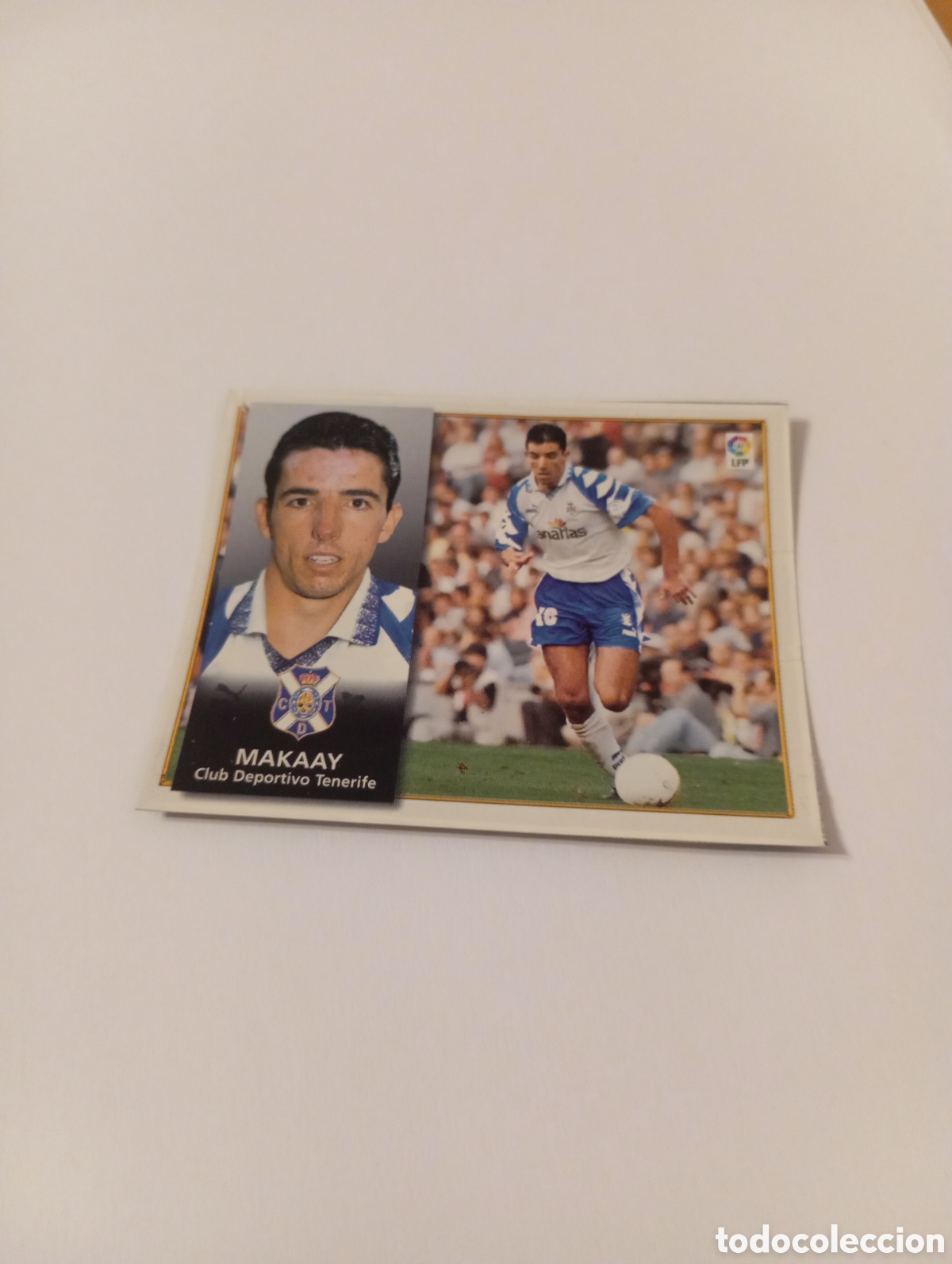Cromos de F&uacute;tbol: MAKAAY Tenerife Liga Este 1998 1999 recortado 98 99