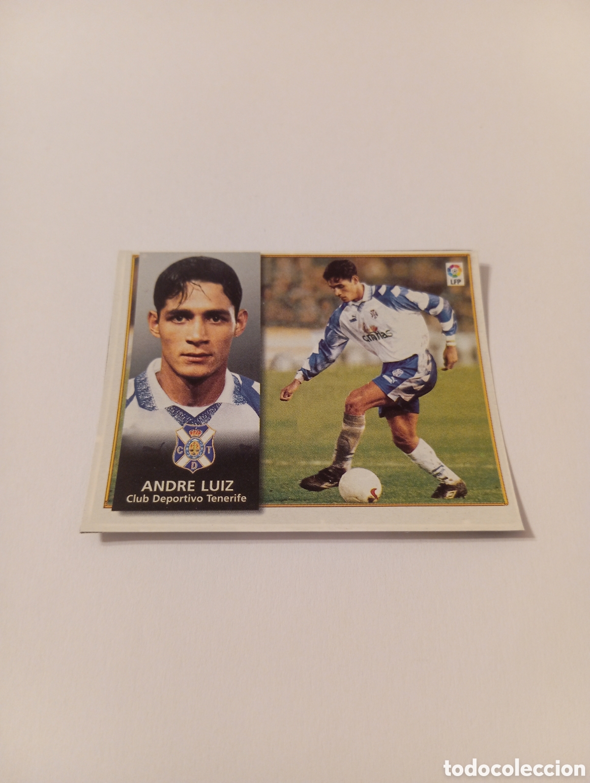 Cromos de F&uacute;tbol: ANDRE LUIZ Tenerife Liga Este 1998 1999 recortado 98 99