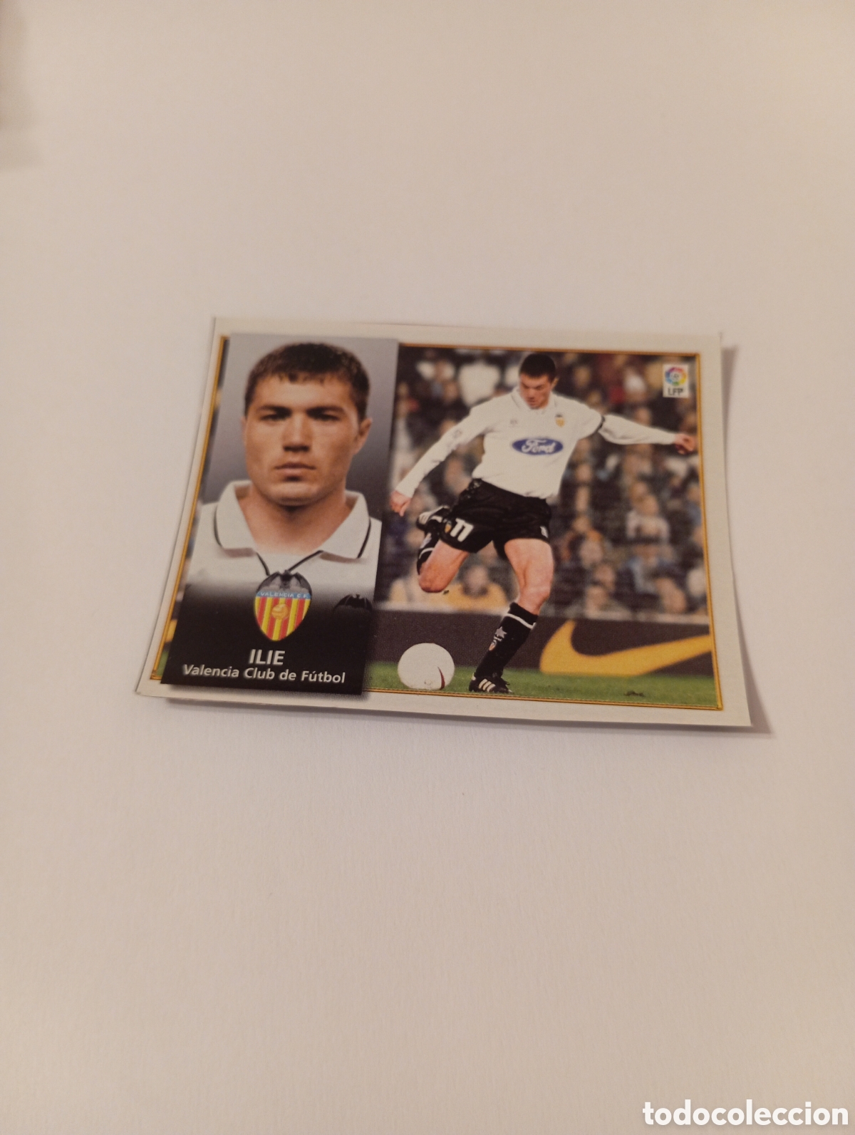 Cromos de F&uacute;tbol: ILIE SCHWARZ Valencia Liga Este 1998 1999 recortado 98 99