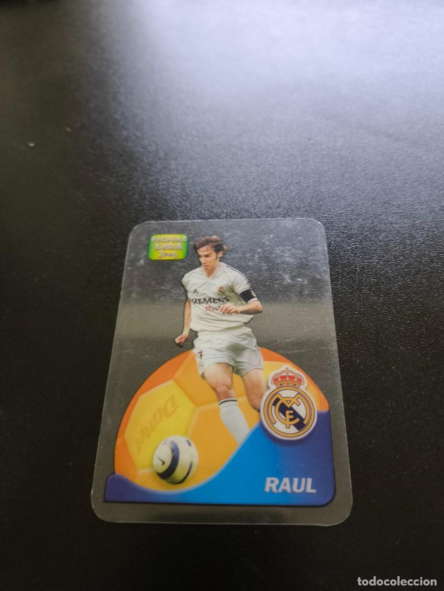 Cromos de F&uacute;tbol: 548 RAUL CA&Ntilde;ONERO CRYSTAL DANET REAL MADRID MUNDICROMO LIGA FUTBOL 2005 2006 05 06 NO PANINI ESTE