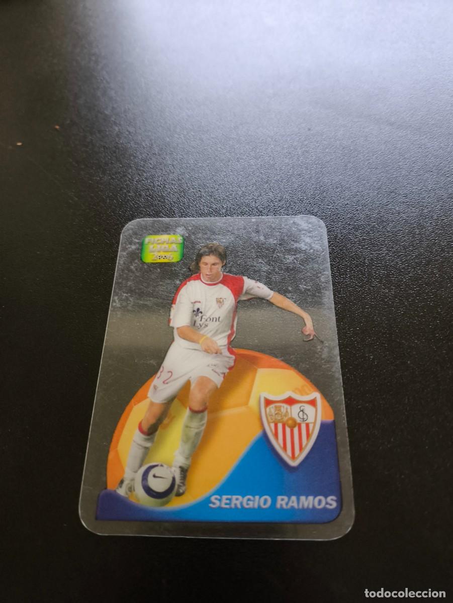 Cromos de F&uacute;tbol: SERGIO RAMOS 544 SEVILLA ROOKIE REVELACION DANET MUNDICROMO LIGA 2005 2006 05 06 NO PANINI ESTE