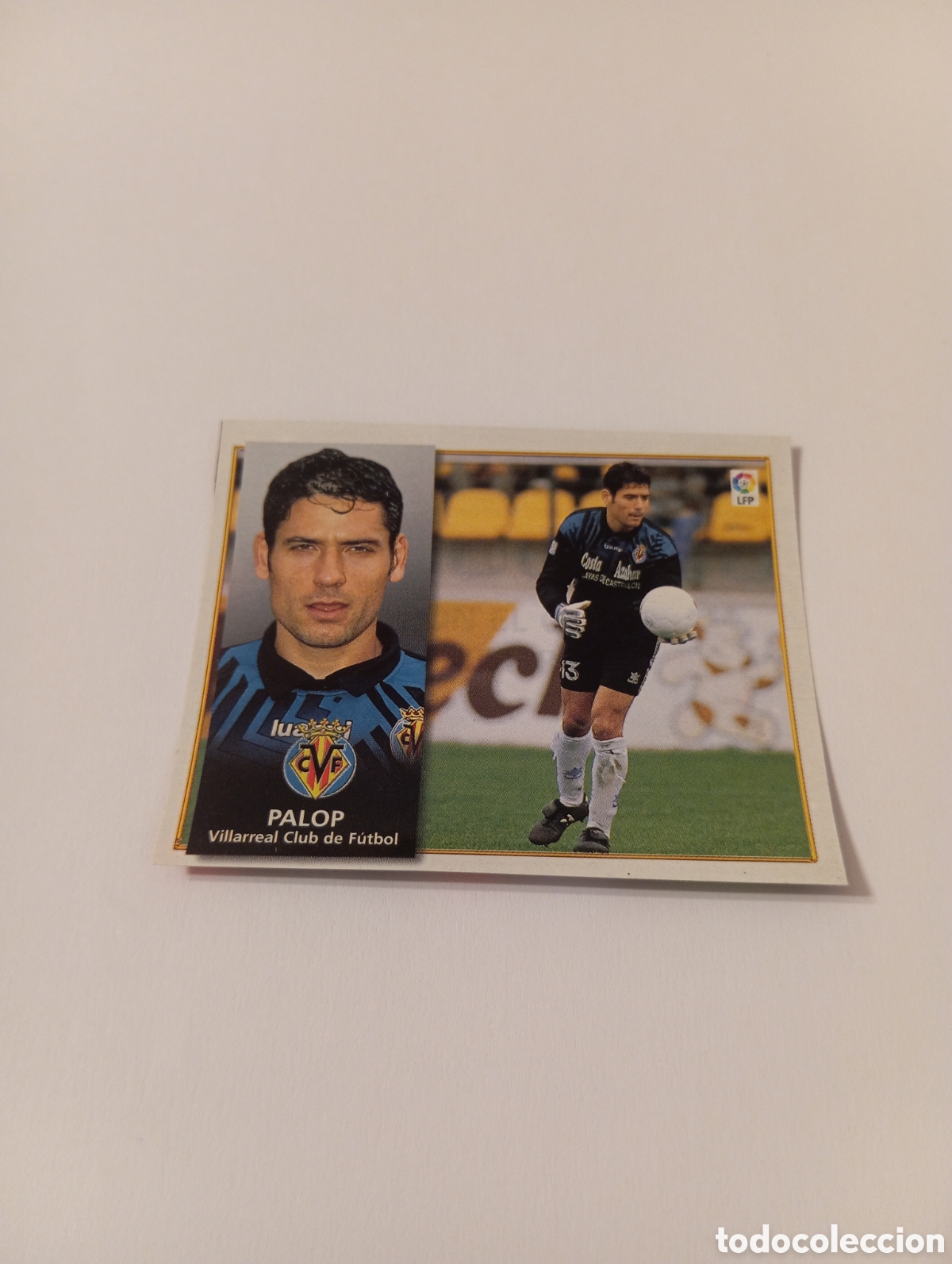 Cromos de F&uacute;tbol: PALOP Villarreal Liga Este 1998 1999 recortado 98 99