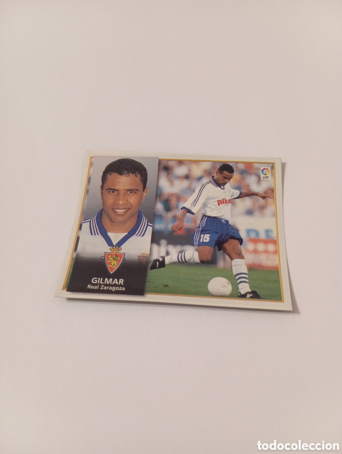 Cromos de F&uacute;tbol: GILMAR Zaragoza Liga Este 1998 1999 recortado 98 99