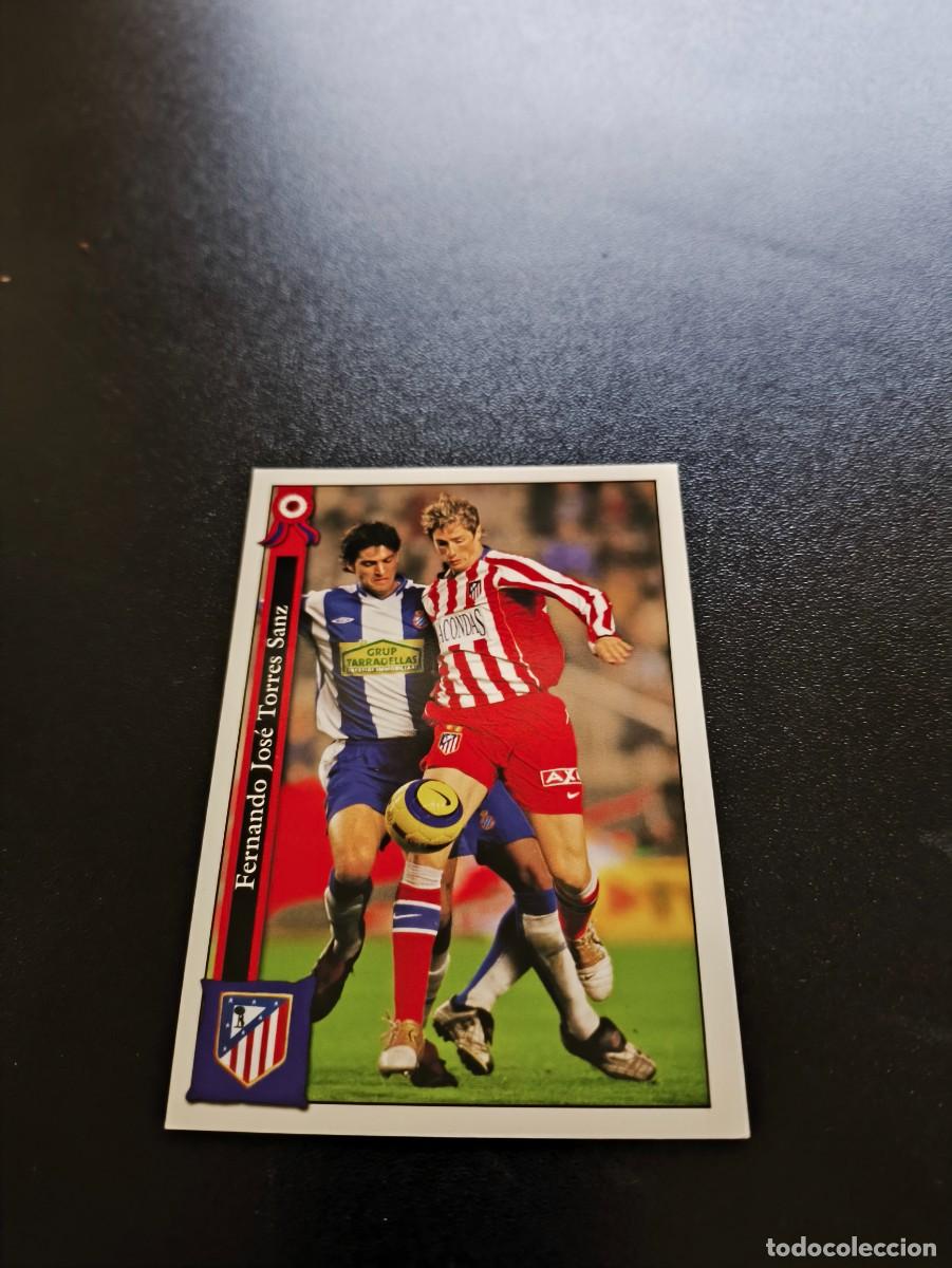 Cromos de F&uacute;tbol: 294 FERNANDO TORRES ATLETICO DE MADRID MUNDICROMO LIGA FUTBOL 2005 2006 05 06 NO PANIINI ESTE