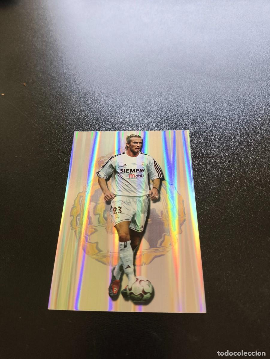 Cromos de F&uacute;tbol: N&ordm; 588 BECKHAM REAL MADRID MUNDICROMO MC LAS FICHAS LIGA 03 04 2003 2004 NO PANINI ESTE