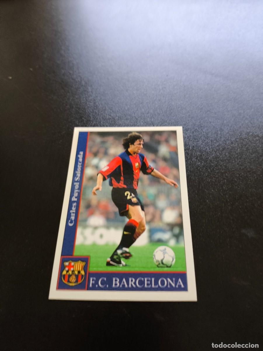 Cromos de F&uacute;tbol: 70 CARLES PUYOL BARCELONA FICHAS LIGA 2001 2002 MUNDICROMO 01 02 NO PANINI ESTE