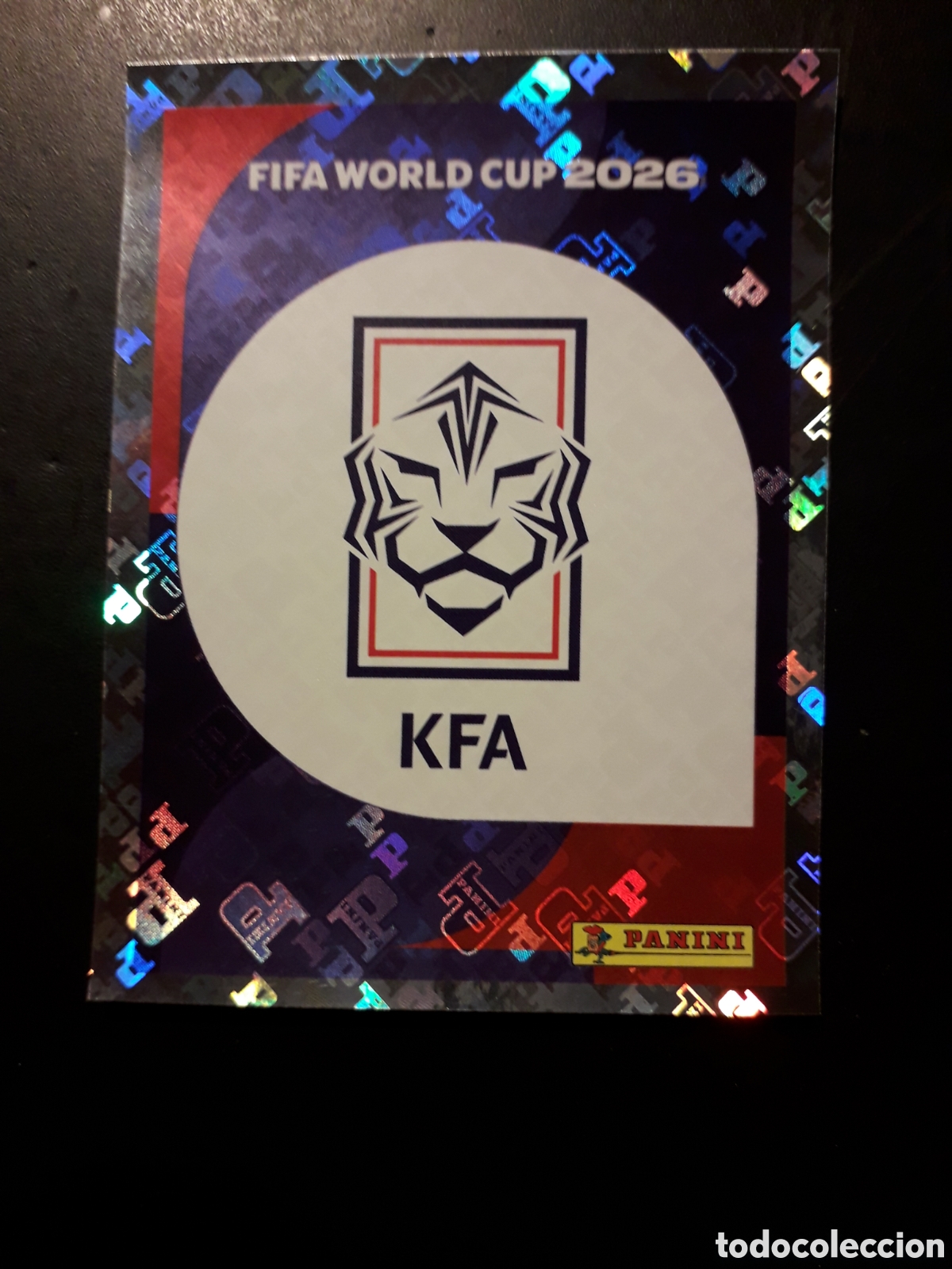 Cromos de F&uacute;tbol: ESCUDO COREA DEL SUR KOR 1 MUNDIAL F&Uacute;TBOL 2026 FIFA WORLD CUP PANINI SIN PEGAR PEDIDO M&Iacute;NIMO 3&euro;
