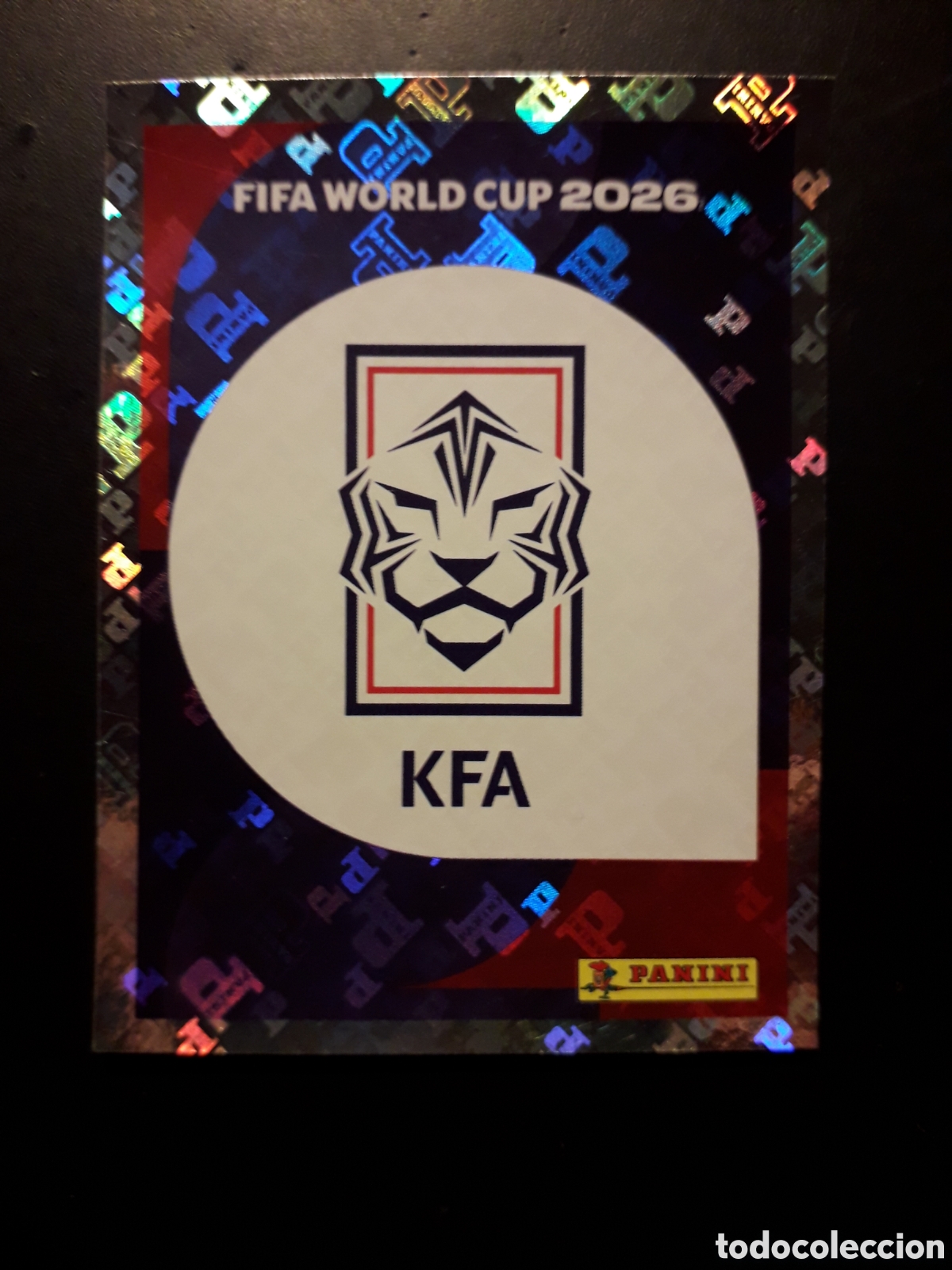 Cromos de F&uacute;tbol: ESCUDO COREA DEL SUR KOR 1 MUNDIAL F&Uacute;TBOL 2026 FIFA WORLD CUP PANINI SIN PEGAR PEDIDO M&Iacute;NIMO 3&euro;