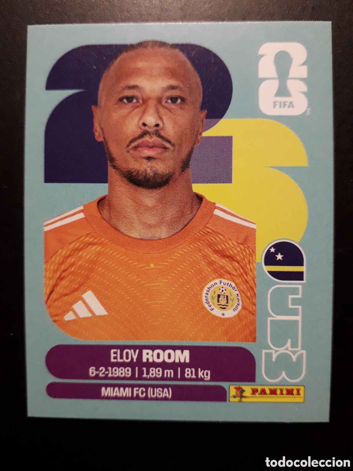 Cromos de F&uacute;tbol: ROOM CURA&Ccedil;AO CUW 2 MUNDIAL F&Uacute;TBOL 2026 FIFA WORLD CUP PANINI SIN PEGAR PEDIDO M&Iacute;NIMO 3&euro;