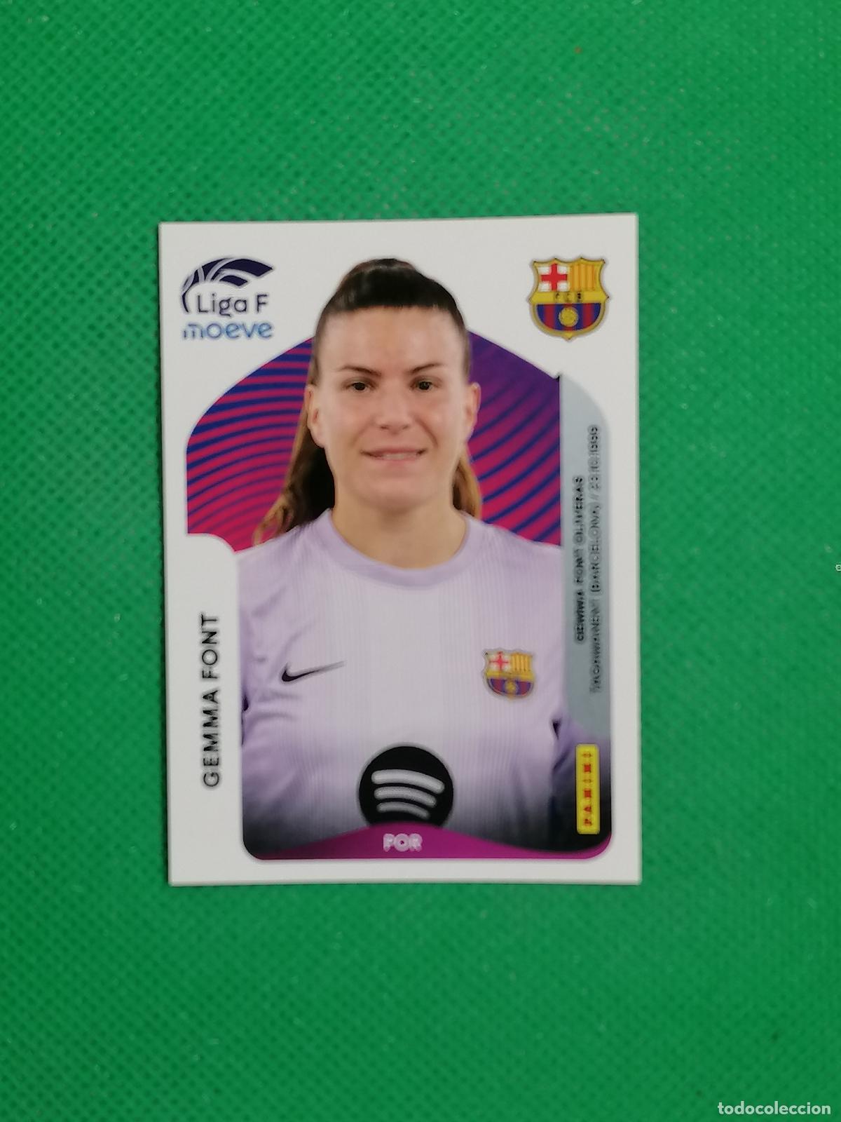 Cromos de F&uacute;tbol: 85 GEMMA FONT BARCELONA ⚽ PANINI LIGA FEMENINA F MOEVE 25 26 2025 2026 ⚽