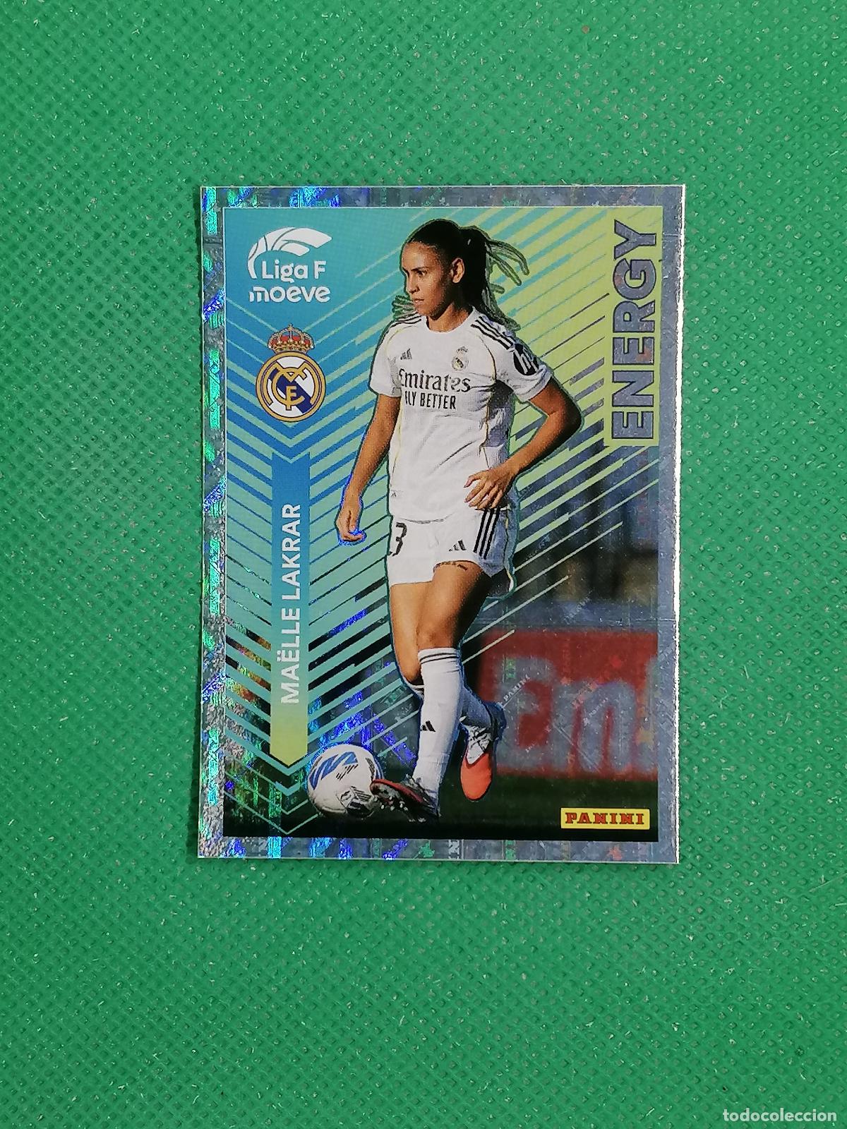 Cromos de F&uacute;tbol: 346 MAELLE LAKRAR REAL MADRID ENERGY ⚽ PANINI LIGA FEMENINA F MOEVE 25 26 2025 2026 ⚽