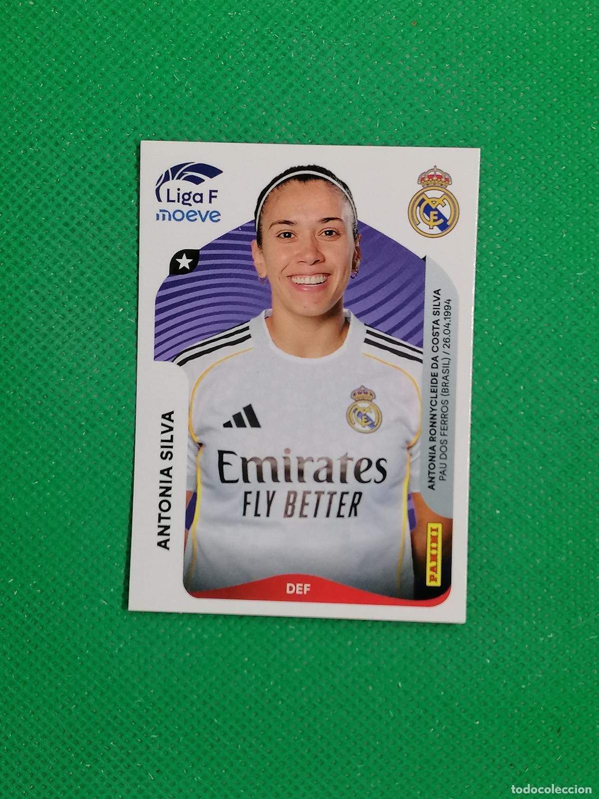 Cromos de F&uacute;tbol: 266 B 266B ANTONIA SILVA REAL MADRID ⚽ PANINI LIGA FEMENINA F MOEVE 25 26 2025 2026 ⚽