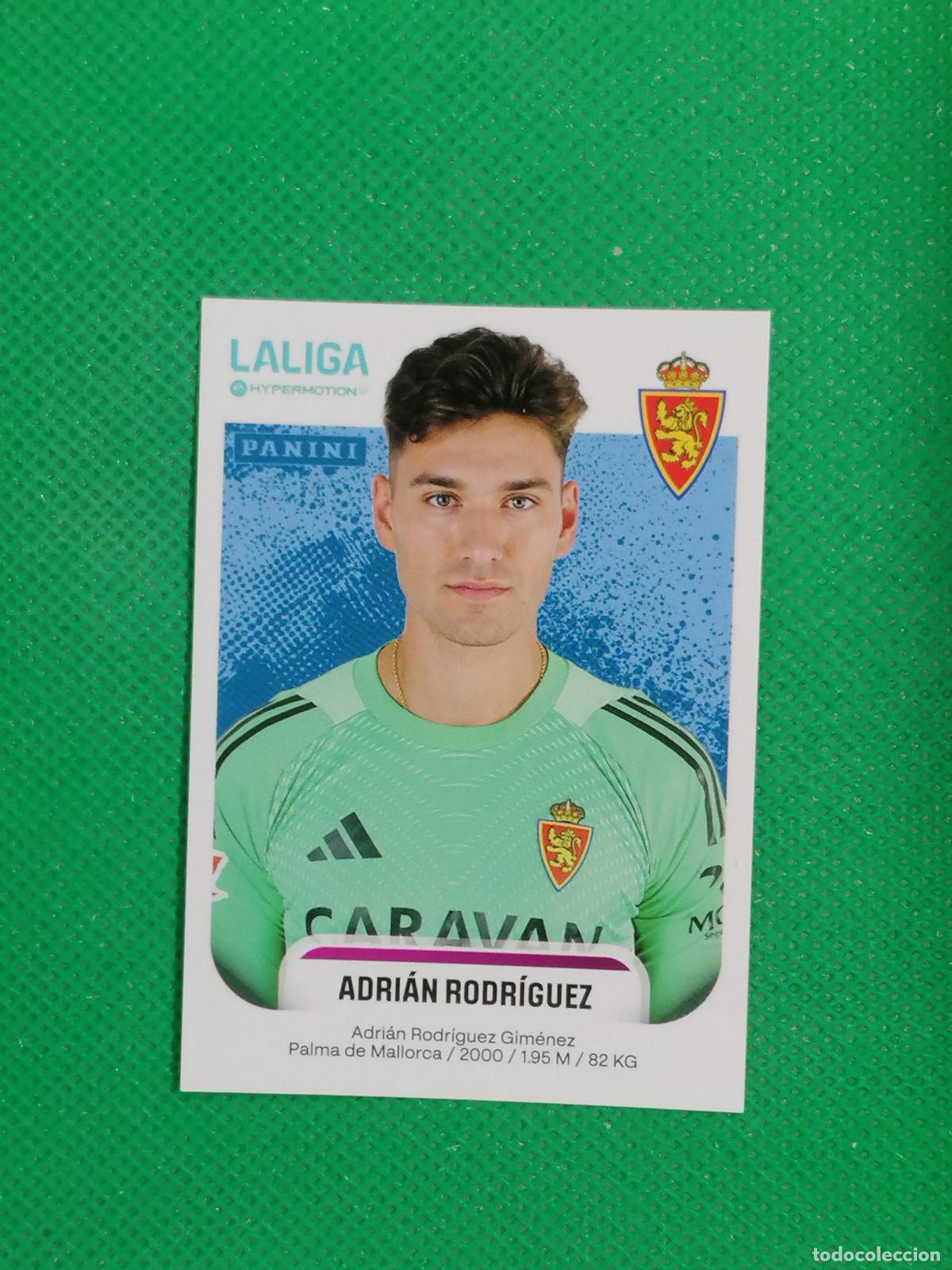 Cromos de F&uacute;tbol: 404 ADRIAN RODRIGUEZ ZARAGOZA ⚽ PANINI LIGA HYPERMOTION 25 26 2025 2026 ⚽