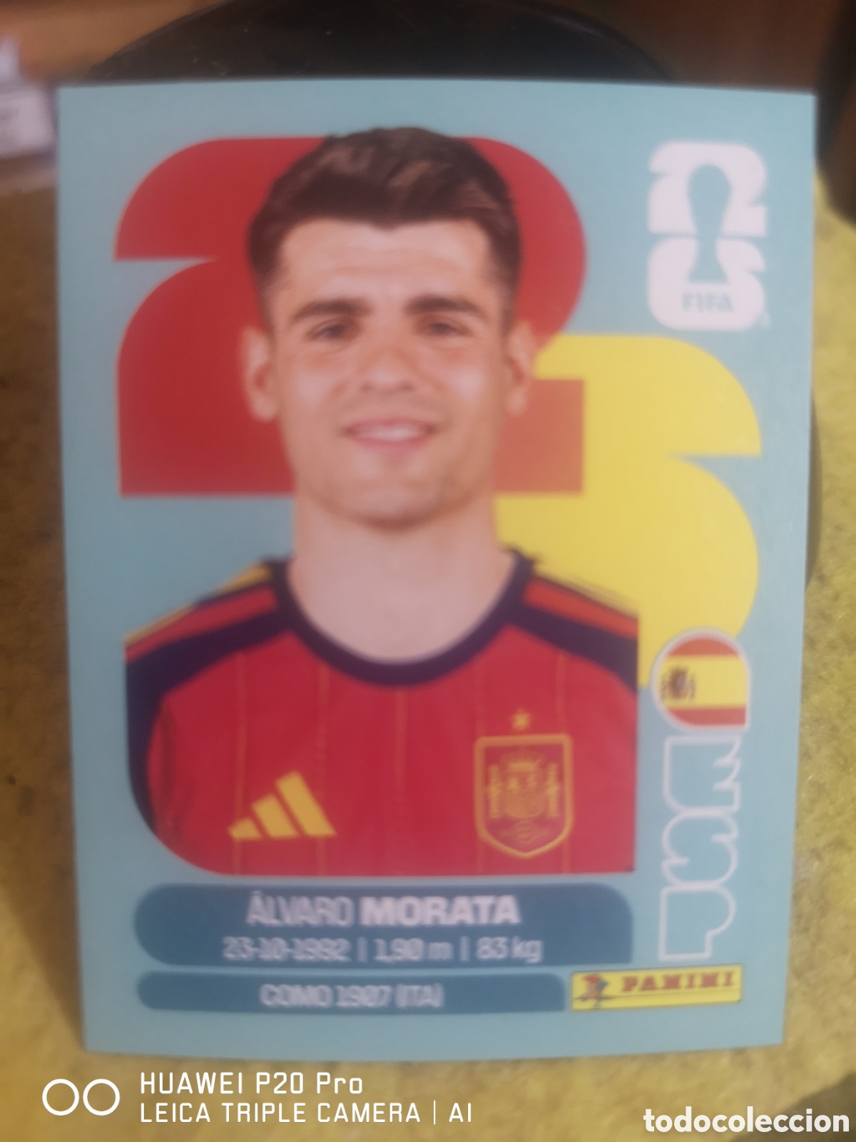 Cromos de F&uacute;tbol: MUNDIAL FIFA WORLD CUP 2026 STICKER MORATA - ESP 19
