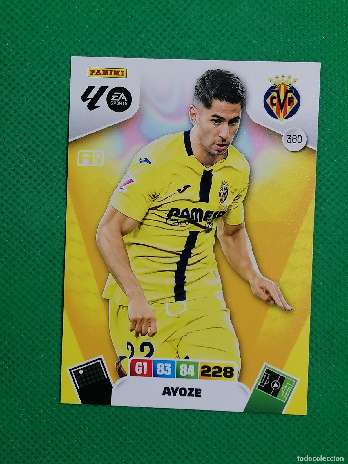 Fu&szlig;ball-Sticker: 360 AYOZE VILLARREAL ⚽ LIGA ADRENALYN XL 2025 2026 25 26 ⚽