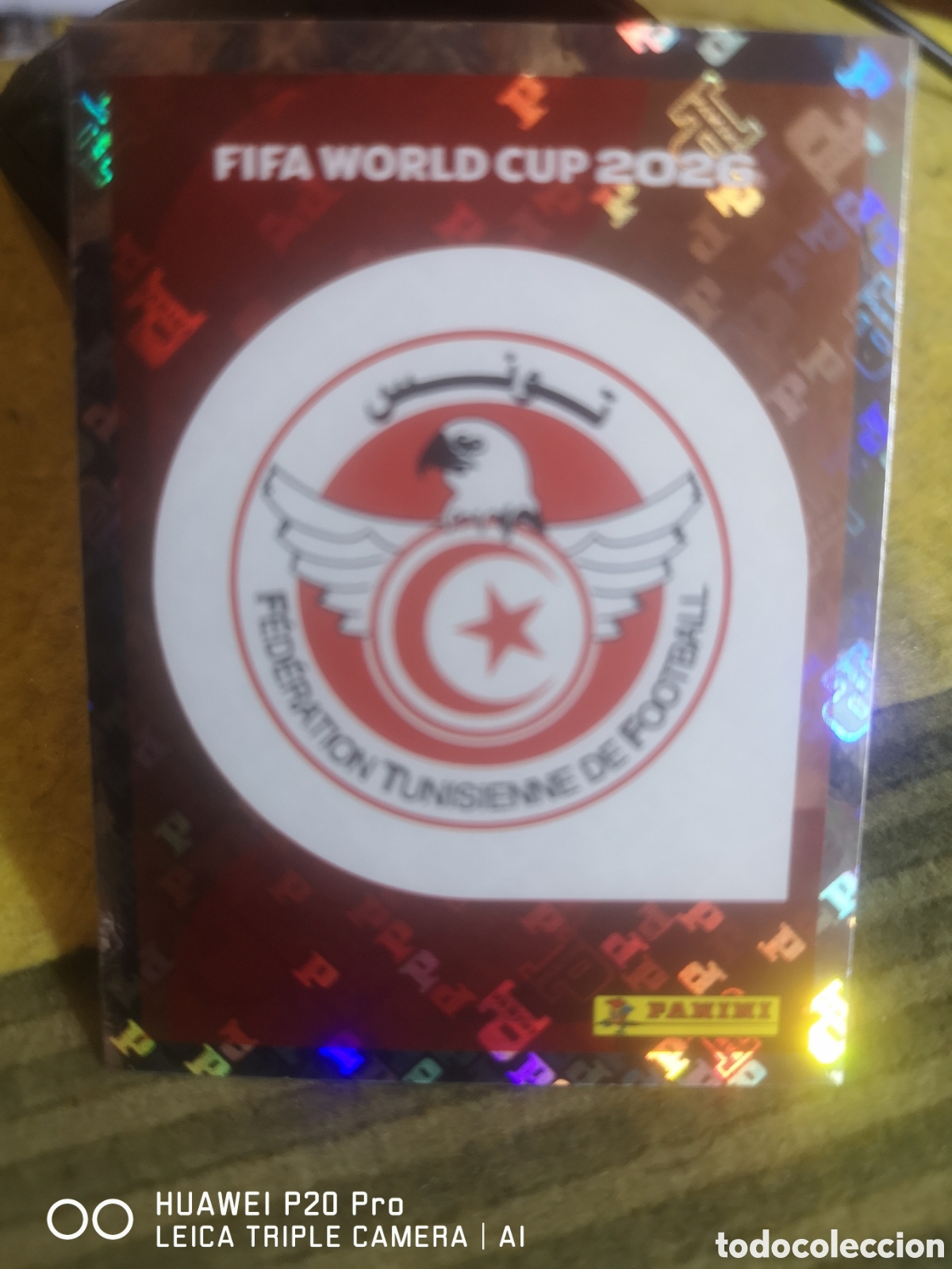 Cromos de F&uacute;tbol: MUNDIAL FIFA WORLD CUP 2026 STICKER ESCUDO LOGO TUNEZ - TUN 1