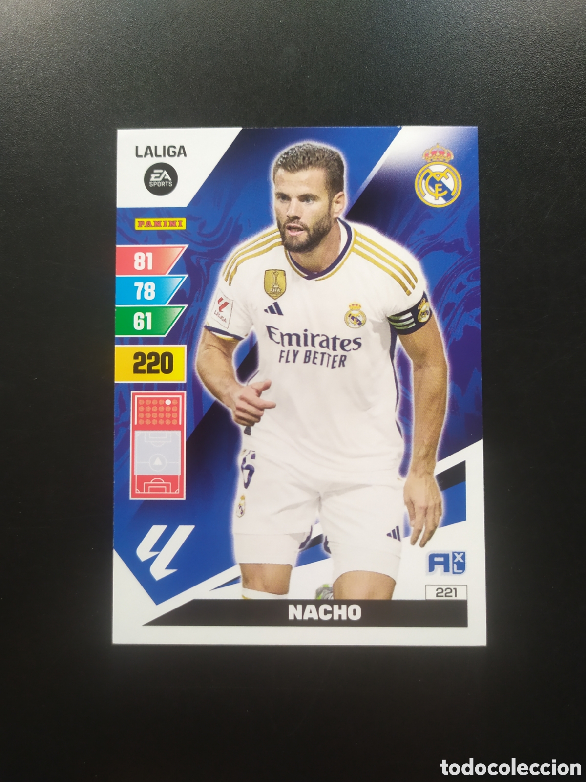 Cromos de F&uacute;tbol: Adrenalyn 2023 2024 23 24 panini Nacho n&deg; 221 Real Madrid