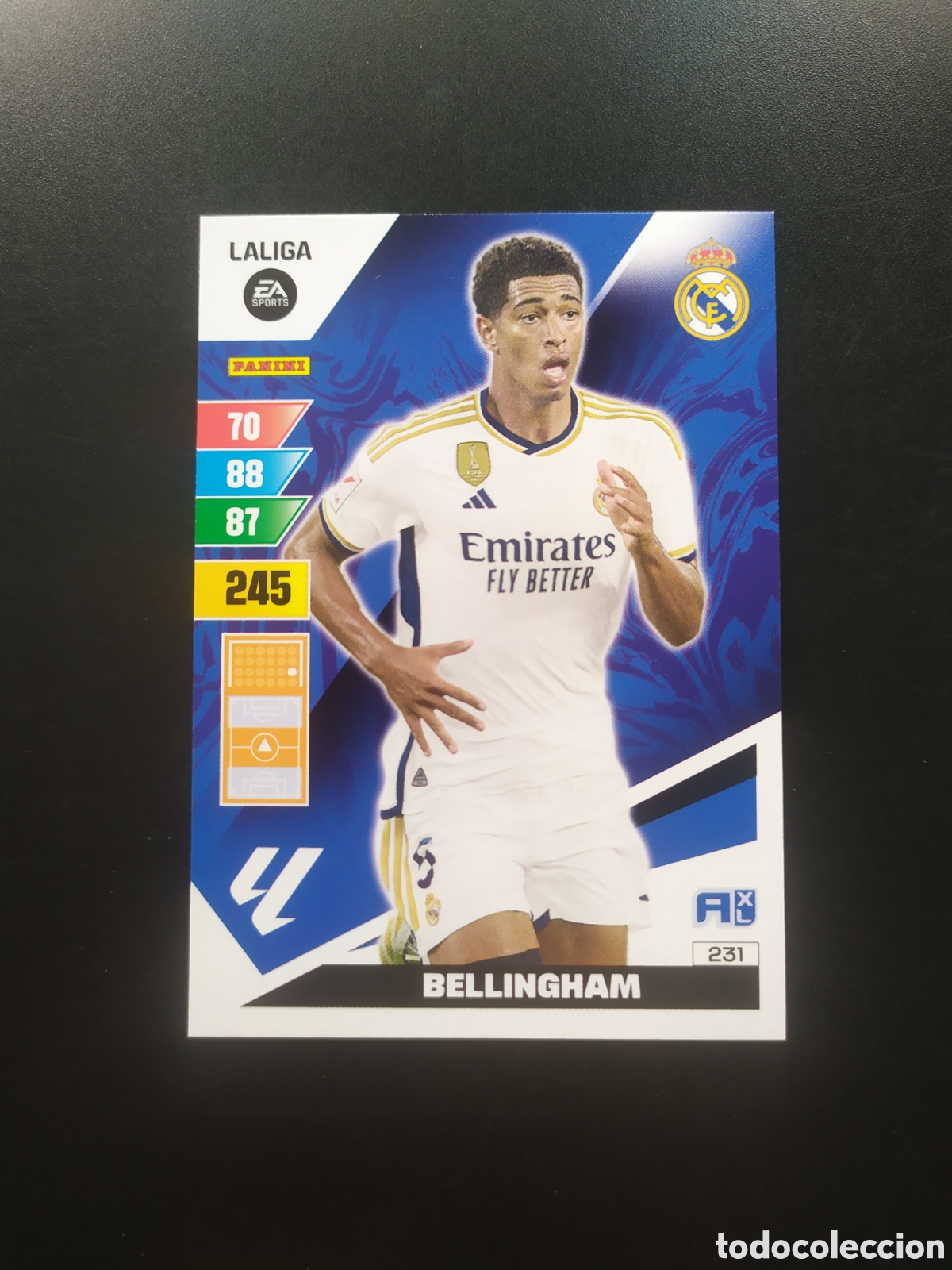 Cromos de F&uacute;tbol: Adrenalyn 2023 2024 23 24 panini Bellingham n&deg; 231 Real Madrid