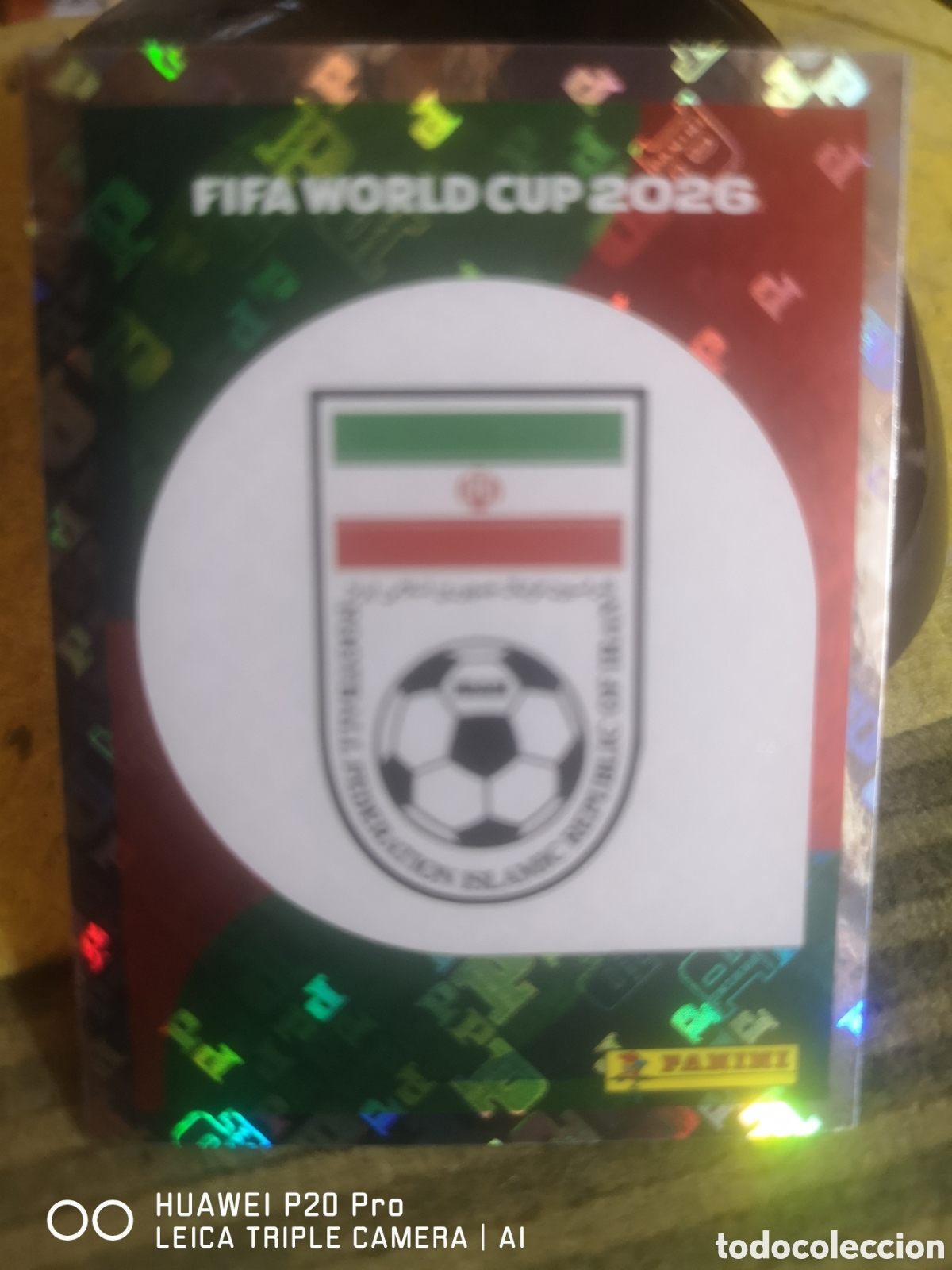 Cromos de F&uacute;tbol: MUNDIAL FIFA WORLD CUP 2026 STICKER ESCUDO LOGO IRAN - IRN 1