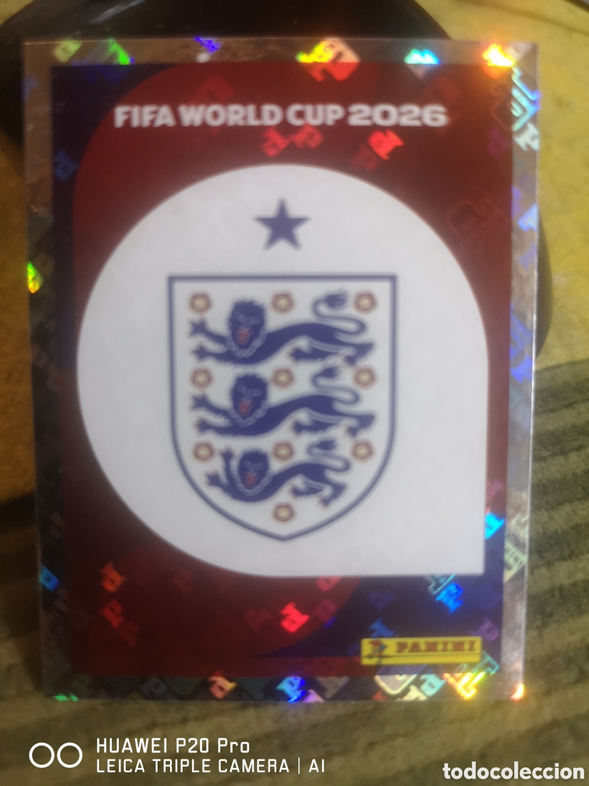 Cromos de F&uacute;tbol: MUNDIAL FIFA WORLD CUP 2026 STICKER ESCUDO LOGO INGLATERRA - ENG 1