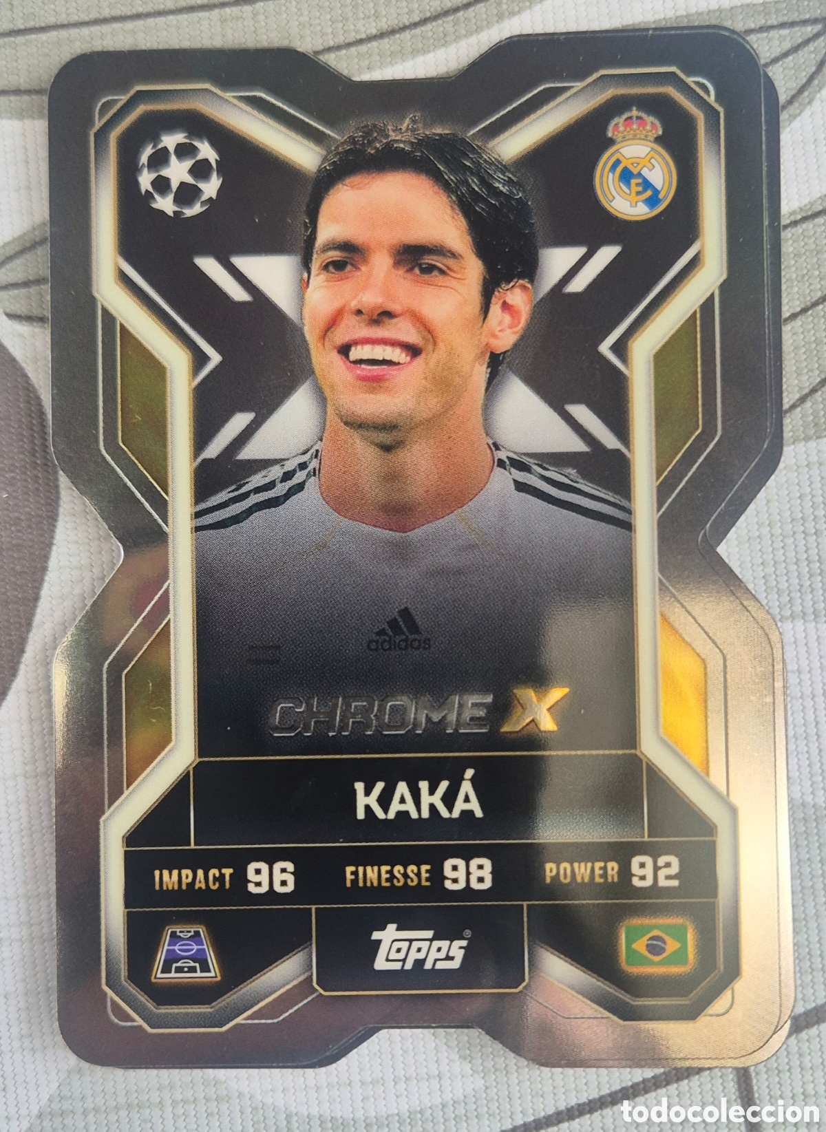 Cromos de F&uacute;tbol: Kaka madrid chrome x topps match attax 2026