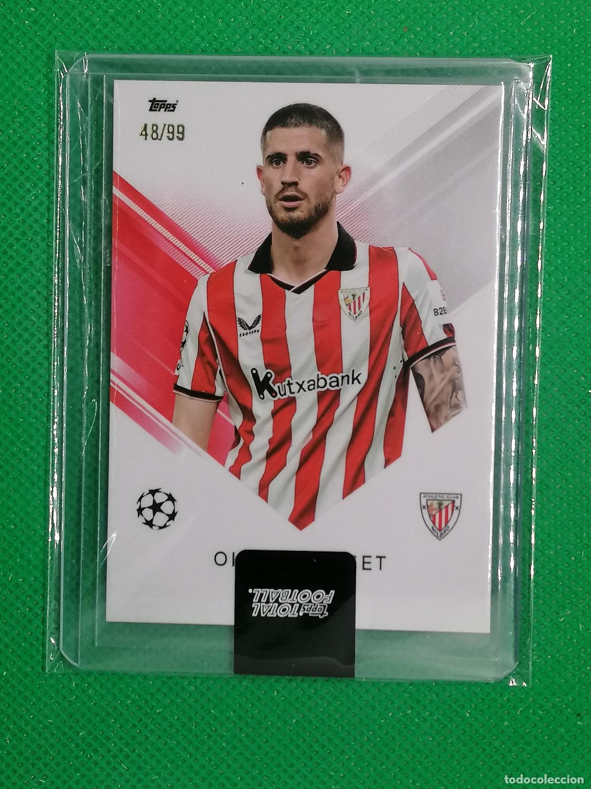 Cromos de F&uacute;tbol: 93 OIHAN SANCET ATHLETIC BILBAO BASE CARD /99 ⚽ TTF TOPPS TOTAL FOOTBALL 25 26 2025 2026 ⚽