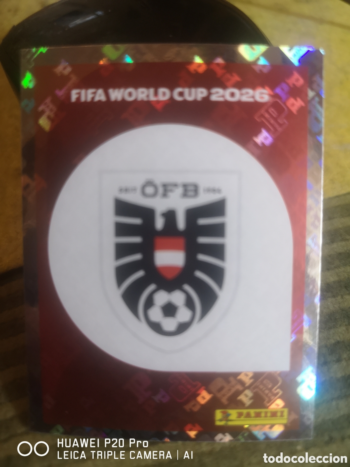 Cromos de F&uacute;tbol: MUNDIAL FIFA WORLD CUP 2026 STICKER ESCUDO LOGO AUSTRIA - AUT 1