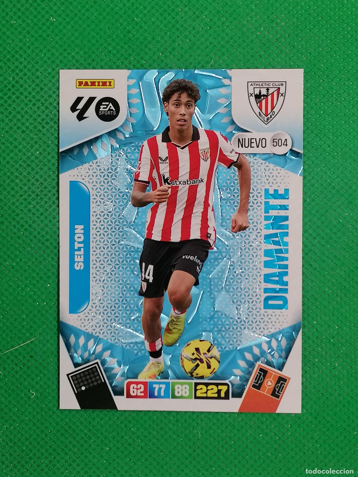 Football Stickers: 504 SELTON ATHLETIC BILBAO NUEVO DIAMANTE ⚽ LIGA ADRENALYN XL 2025 2026 25 26 ⚽