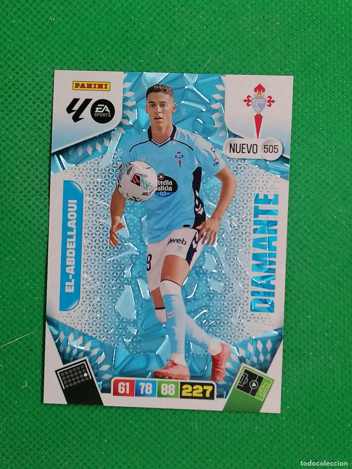 Football Stickers: 505 EL ABDELLAOUI CELTA NUEVO DIAMANTE ⚽ LIGA ADRENALYN XL 2025 2026 25 26 ⚽