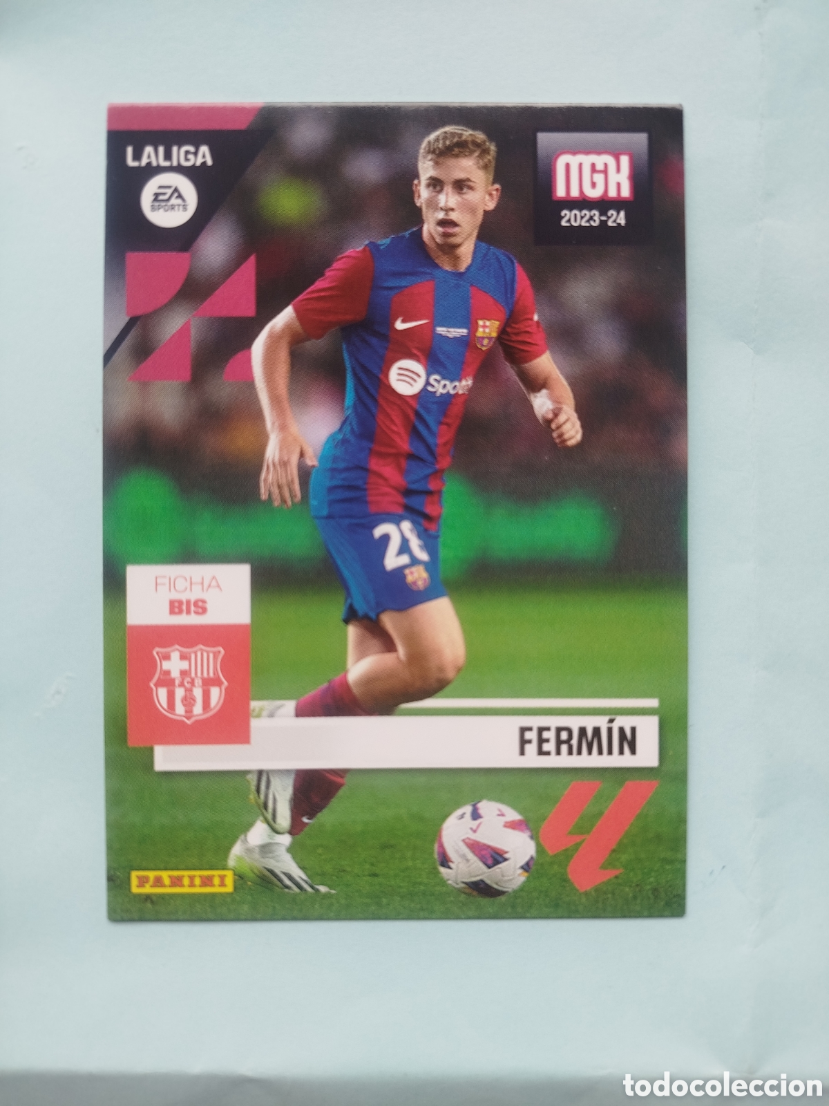 Cromos de F&uacute;tbol: Ferm&iacute;n Megacracks 2023-24 Rookie Barcelona Nuevo