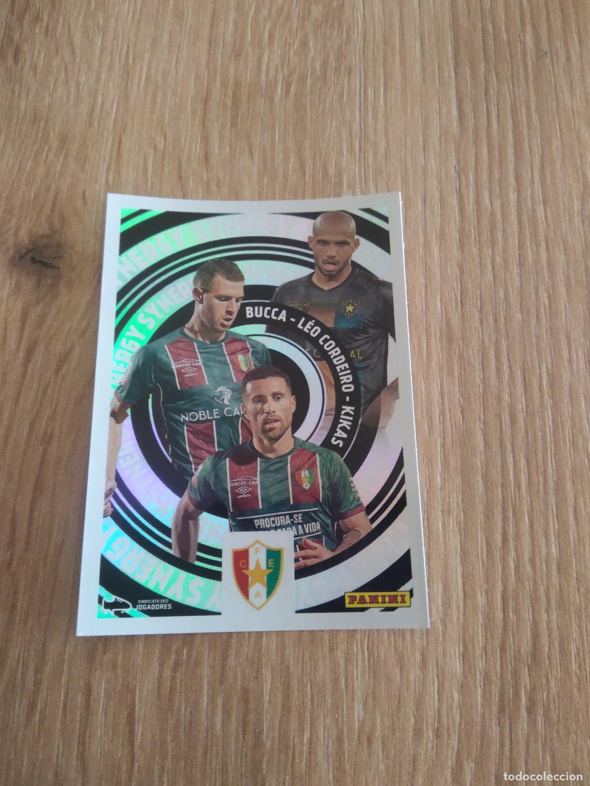 Cromos de F&uacute;tbol: 422 BUCCA KIKAS LEO CORDEIRO CROMO FUTBOL PANINI PORTUGAL 2024-2025 FUTEBOL 24-25 LIGA BETCLIC