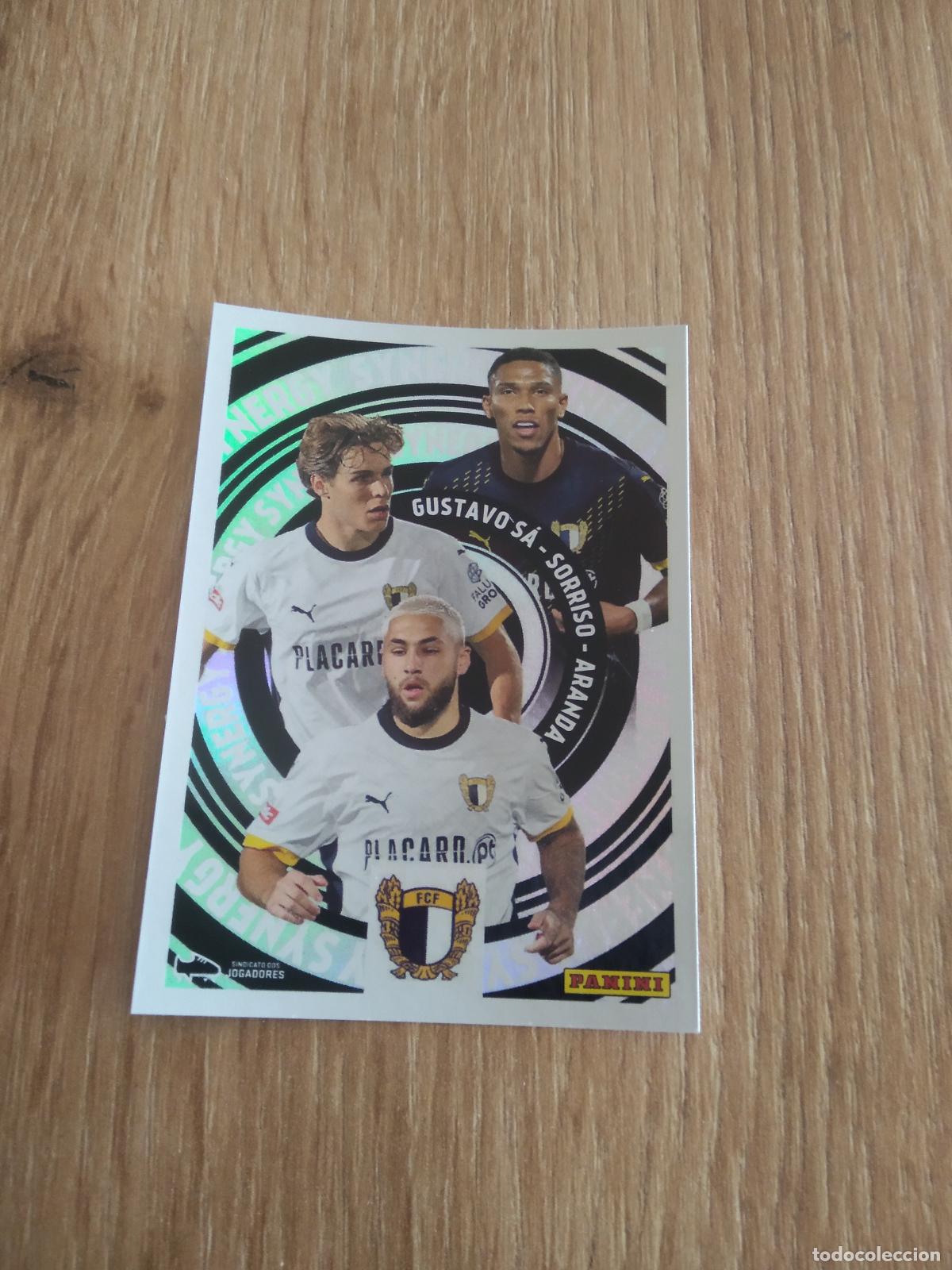 Cromos de F&uacute;tbol: 423 GUSTAVO SA SORRISO ARANDA CROMO FUTBOL PANINI PORTUGAL 2024-2025 FUTEBOL 24-25 LIGA BETCLIC