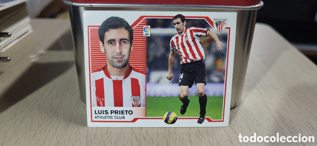 Cromos de Futebol: LUIS PRIETO ATHLETIC CLUB DE BILBAO LIGA 07 08 2007 2008 EDICIONES ESTE