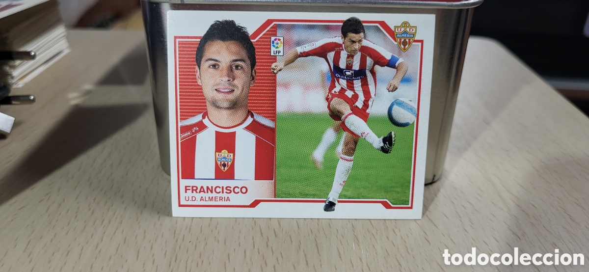 Football Stickers: FRANCISCO U.D. ALMERIA LIGA 07 08 2007 2008 EDICIONES ESTE