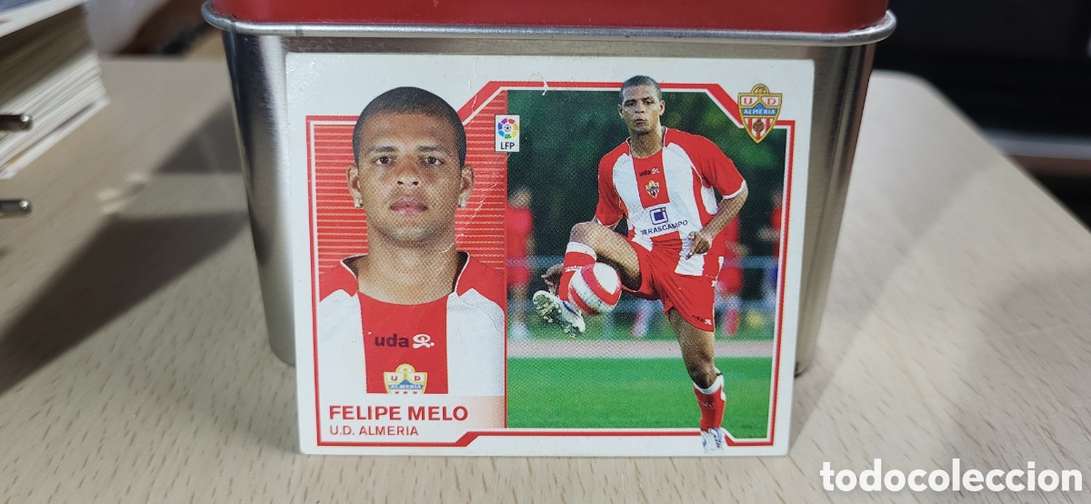 Football Stickers: FELIPE MELO U.D. ALMERIA LIGA 07 08 2007 2008 EDICIONES ESTE