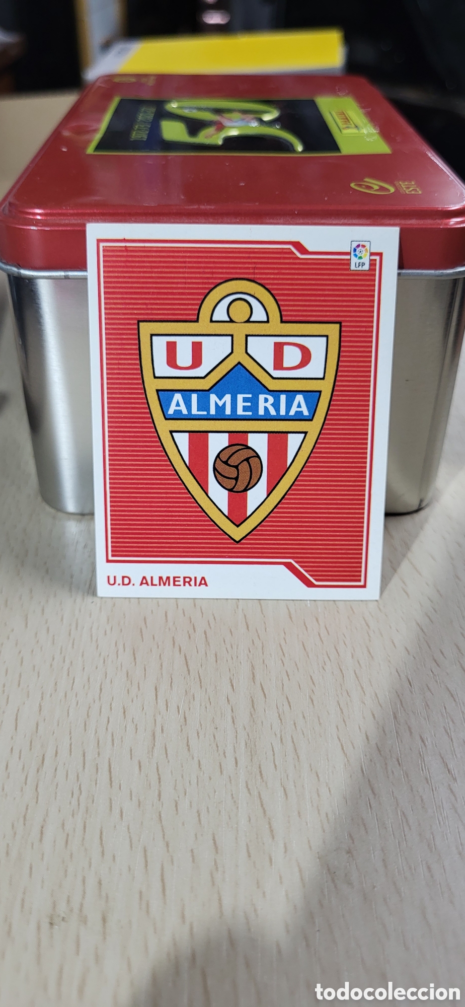 Football Stickers: ESCUDO U.D. ALMERIA LIGA 07 08 2007 2008 EDICIONES ESTE